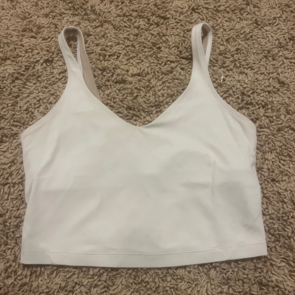 Lululemon align tank white size 8